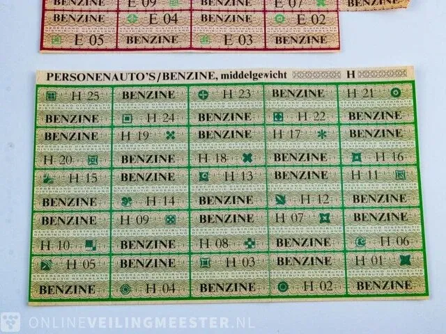 Oude benzinebonnen - afbeelding 3 van  4