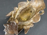 Oude bronzen ganesha sculptuur - afbeelding 5 van  5