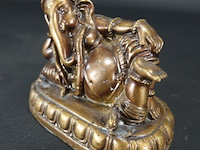 Oude bronzen ganesha - afbeelding 2 van  5