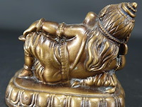 Oude bronzen ganesha - afbeelding 3 van  5
