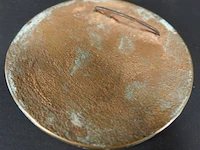 Oude bronzen plaque - afbeelding 5 van  5
