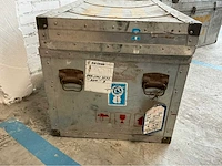 Oude circuskoffer/circuskist (2x) - afbeelding 5 van  11