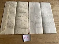 Oude documenten - afbeelding 1 van  4