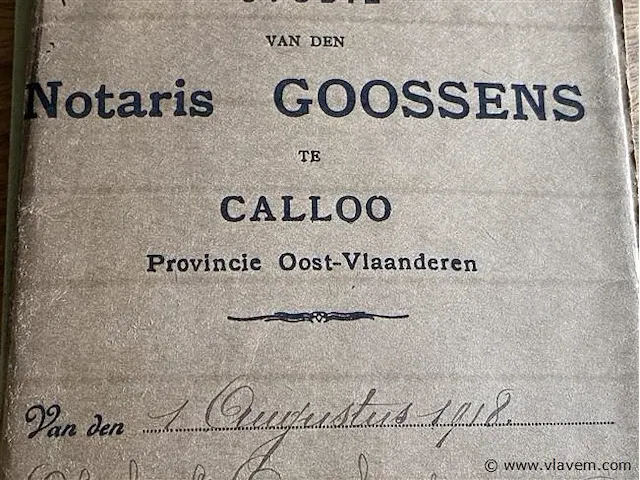 Oude documenten - afbeelding 5 van  5