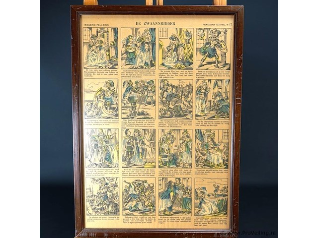 Oude druk de zwaanridder - afbeelding 2 van  5
