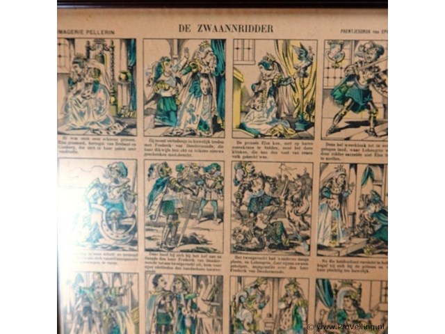 Oude druk de zwaanridder - afbeelding 3 van  5