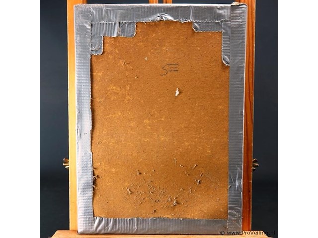 Oude engelse prent in lijst - afbeelding 5 van  5