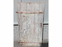 Oude houten deur - afbeelding 1 van  1