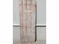 Oude houten deur - afbeelding 1 van  1