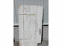 Oude houten deur - afbeelding 1 van  1