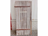 Oude houten deur - afbeelding 1 van  1