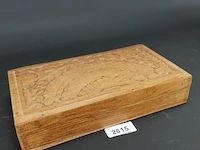 Oude houten kist - afbeelding 1 van  5