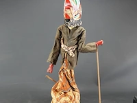 Oude indische wajang golek pop - afbeelding 4 van  5