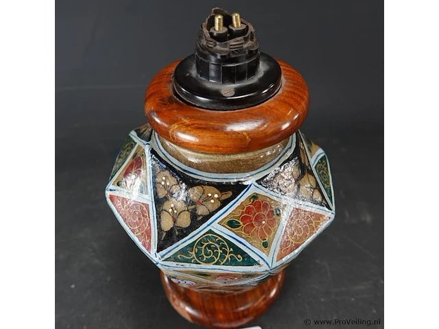 Oude japanse lampvoet - afbeelding 3 van  5