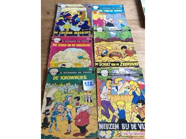 Oude jommeke 6stuks - afbeelding 1 van  2