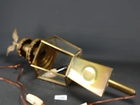 Oude koperen koetslamp - afbeelding 5 van  5