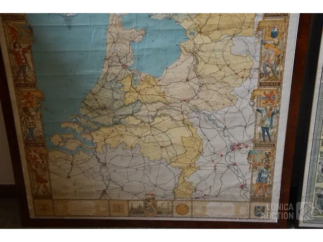 Oude landkaarten - afbeelding 4 van  5