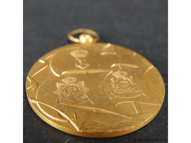 Oude medaille - afbeelding 3 van  3