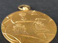 Oude medaille - afbeelding 3 van  3