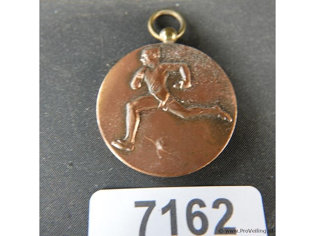 Oude medaille - afbeelding 1 van  3