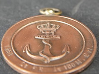 Oude medaille - afbeelding 3 van  3