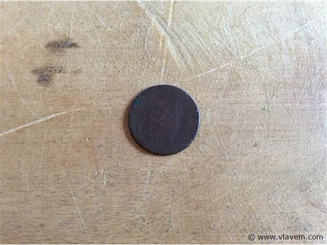 Oude munt 1825 - afbeelding 2 van  2