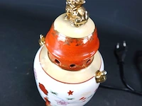 Oude oosters porseleinen rookverzamelaar - afbeelding 4 van  5
