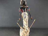 Oude traditionele indische wajang golek pop - afbeelding 4 van  5