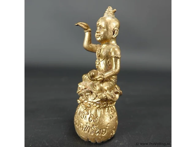 Oude vergulde thaise kuman thong - afbeelding 2 van  5