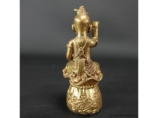 Oude vergulde thaise kuman thong - afbeelding 3 van  5