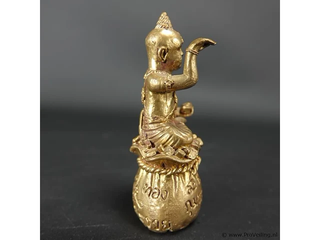 Oude vergulde thaise kuman thong - afbeelding 4 van  5