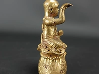Oude vergulde thaise kuman thong - afbeelding 4 van  5