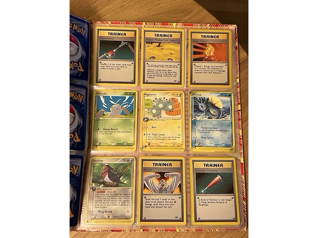 Oude vintage pokémon map met o.a. charizard, venusaur en blastoise - afbeelding 6 van  18
