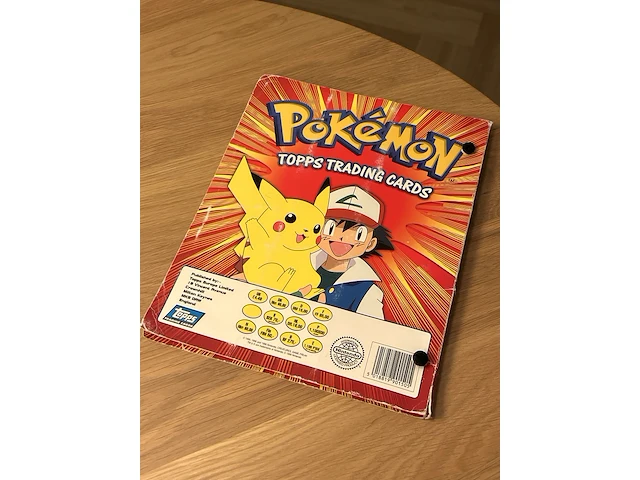 Oude vintage pokémon map met o.a. charizard, venusaur en blastoise - afbeelding 10 van  18
