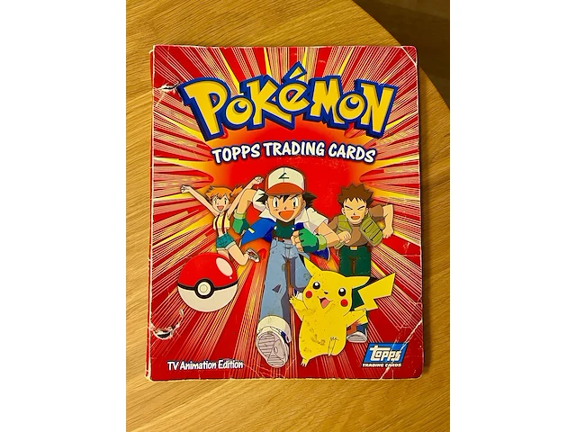 Oude vintage pokémon map met o.a. charizard, venusaur en blastoise - afbeelding 12 van  18