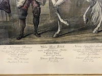 Oude/antieke prent - afbeelding 4 van  5
