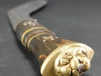 Oude/antieke tibetaans kukri - afbeelding 5 van  5