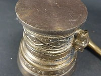 Oude/antieke?. vijzel met stamper - afbeelding 5 van  5
