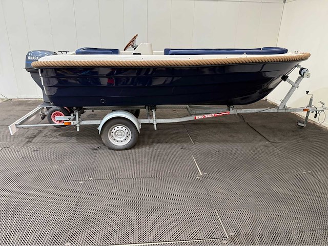 Oudhuizer 460 - yamaha 15pk four stroke - inclusief trailer - sloep - 2011 - afbeelding 4 van  36