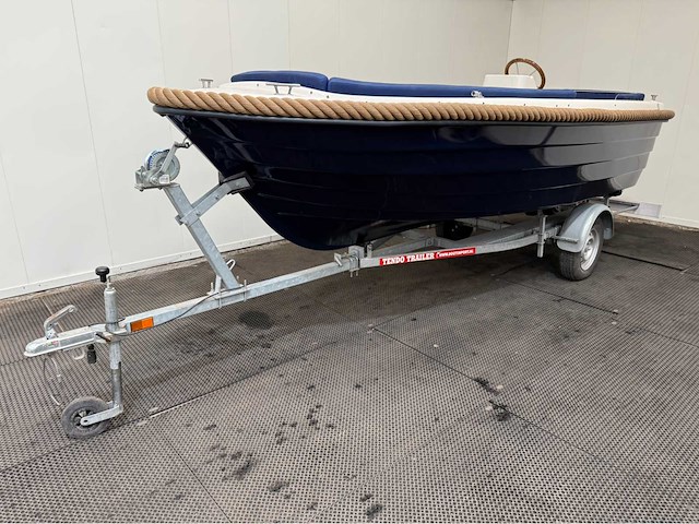 Oudhuizer 460 - yamaha 15pk four stroke - inclusief trailer - sloep - 2011 - afbeelding 12 van  36