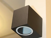 Outdoor led wandlamp 7 x 8 cm. - afbeelding 2 van  2
