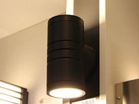 Outdoor led wandlamp ansell met doorsnede 8,5 en hoogte 17 cm. - afbeelding 1 van  2