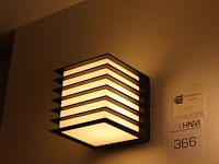Outdoor led wandlamp fluctus b 13 x 12 cm. - afbeelding 1 van  2