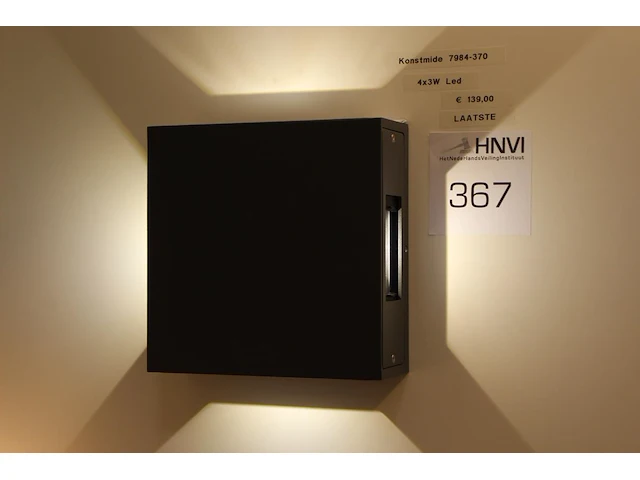 Outdoor led wandlamp konstsmide met doorsnede 9 cm. - afbeelding 1 van  2