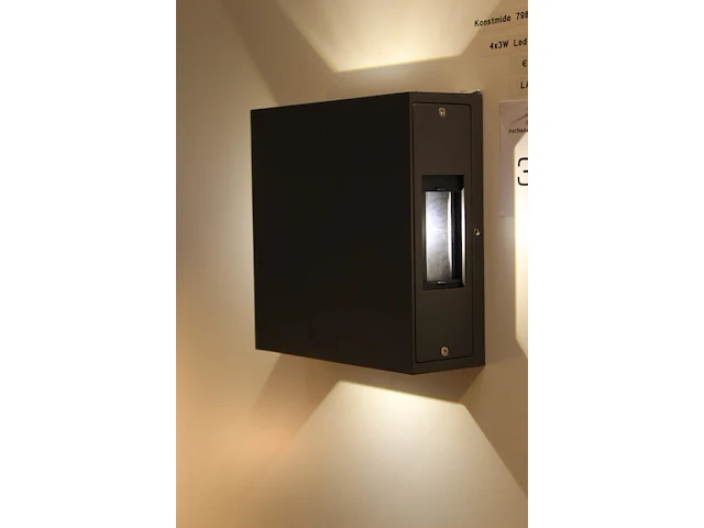 Outdoor led wandlamp konstsmide met doorsnede 9 cm. - afbeelding 2 van  2