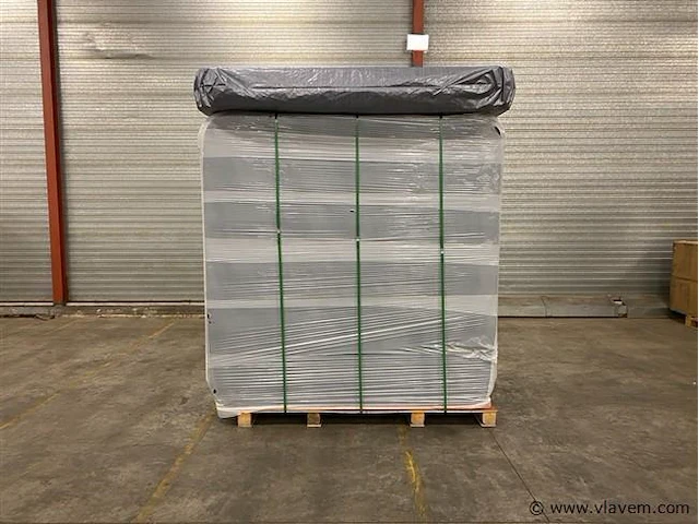 Outdoor spa 5-persoons 210x210x90 cm - wit bad met zwarte zijkant - incl. bluetooth - afbeelding 14 van  14