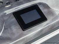 Outdoor spa 5-persoons 220x220 cm - grijs bad / grijze zijkant - incl. bluetooth & wifi - afbeelding 29 van  59