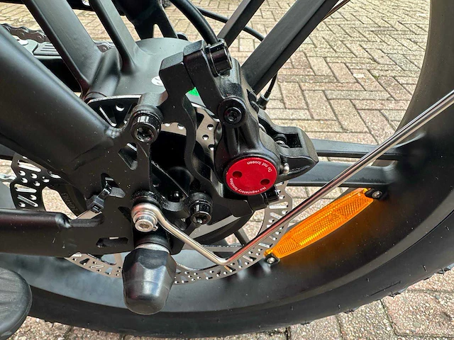 Ouxi fat bike v8 dubbele accu elektrische fiets - afbeelding 6 van  17