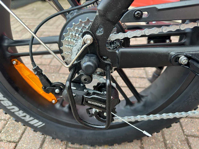 Ouxi fat bike v8 dubbele accu elektrische fiets - afbeelding 8 van  17