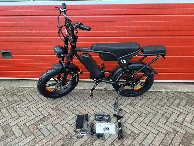 Ouxi fat bike v8 dubbele accu elektrische fiets - afbeelding 1 van  17